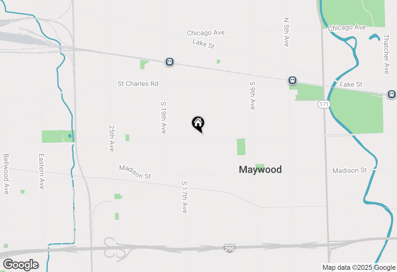 Map of 1501 Washington Boulevard, Maywood, IL 60153