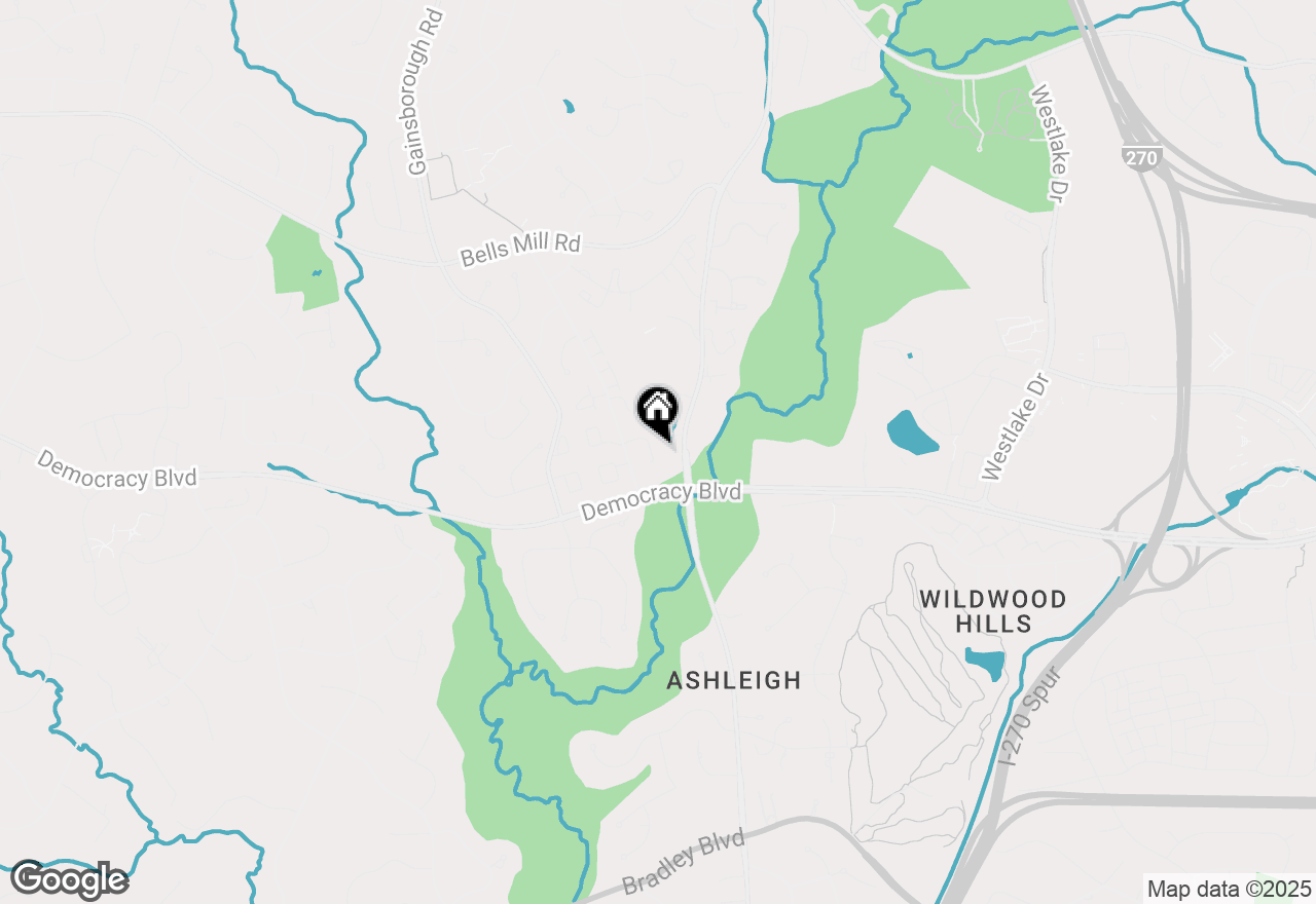 Map of 10217 Sundance Court, Potomac, MD 20854
