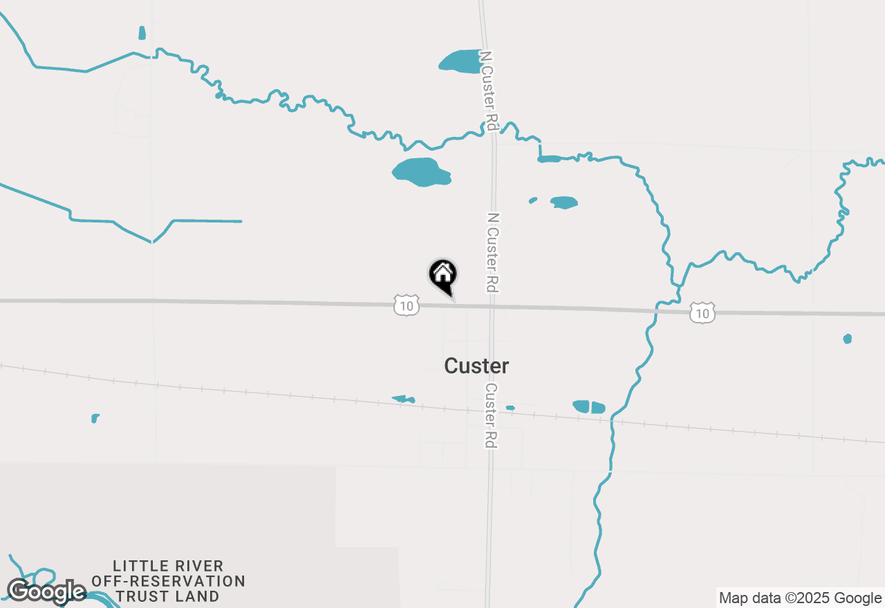 Map of 2278 E Us Highway 10, Custer, MI 49405