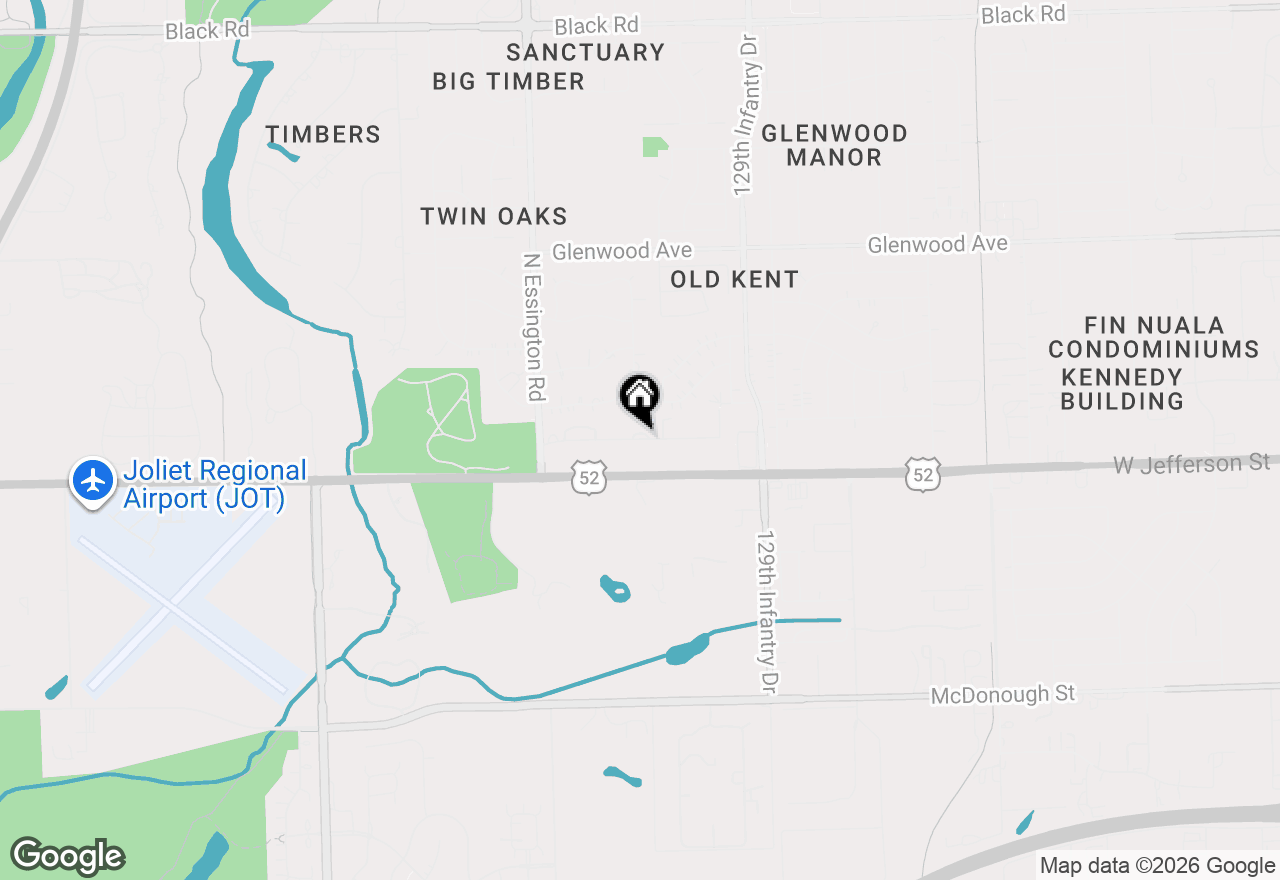 Map of 3001 Heritage Drive #106, Joliet, IL 60435