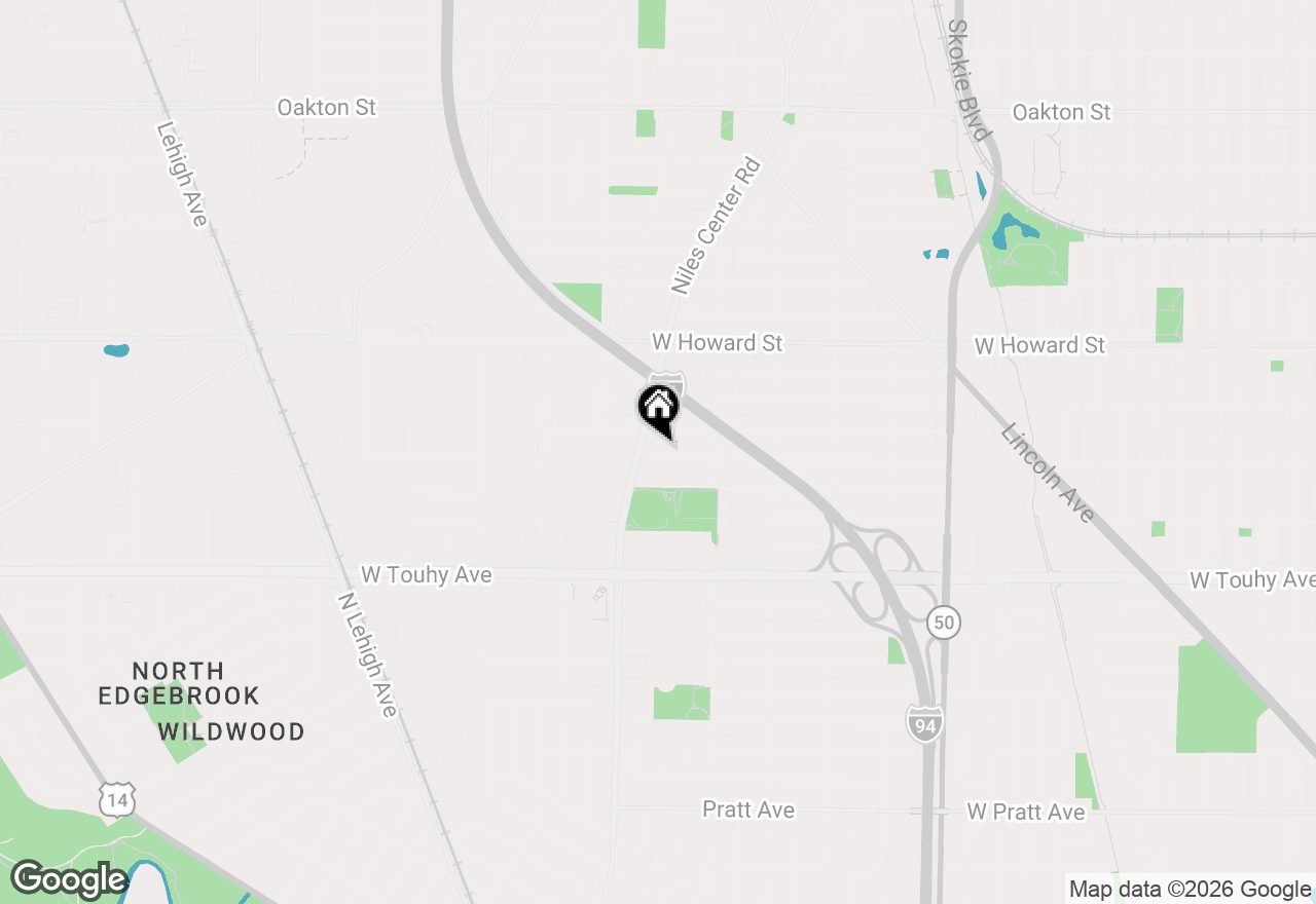 Map of 5302 Jarvis Avenue, Skokie, IL 60077