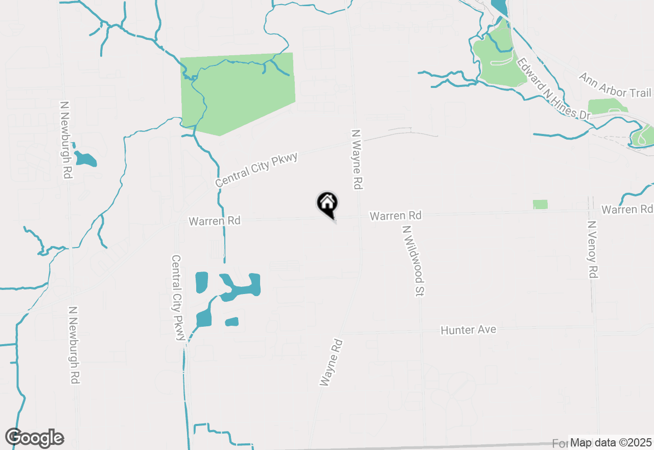 Map of 35235 Warren Road, Westland, MI 48185