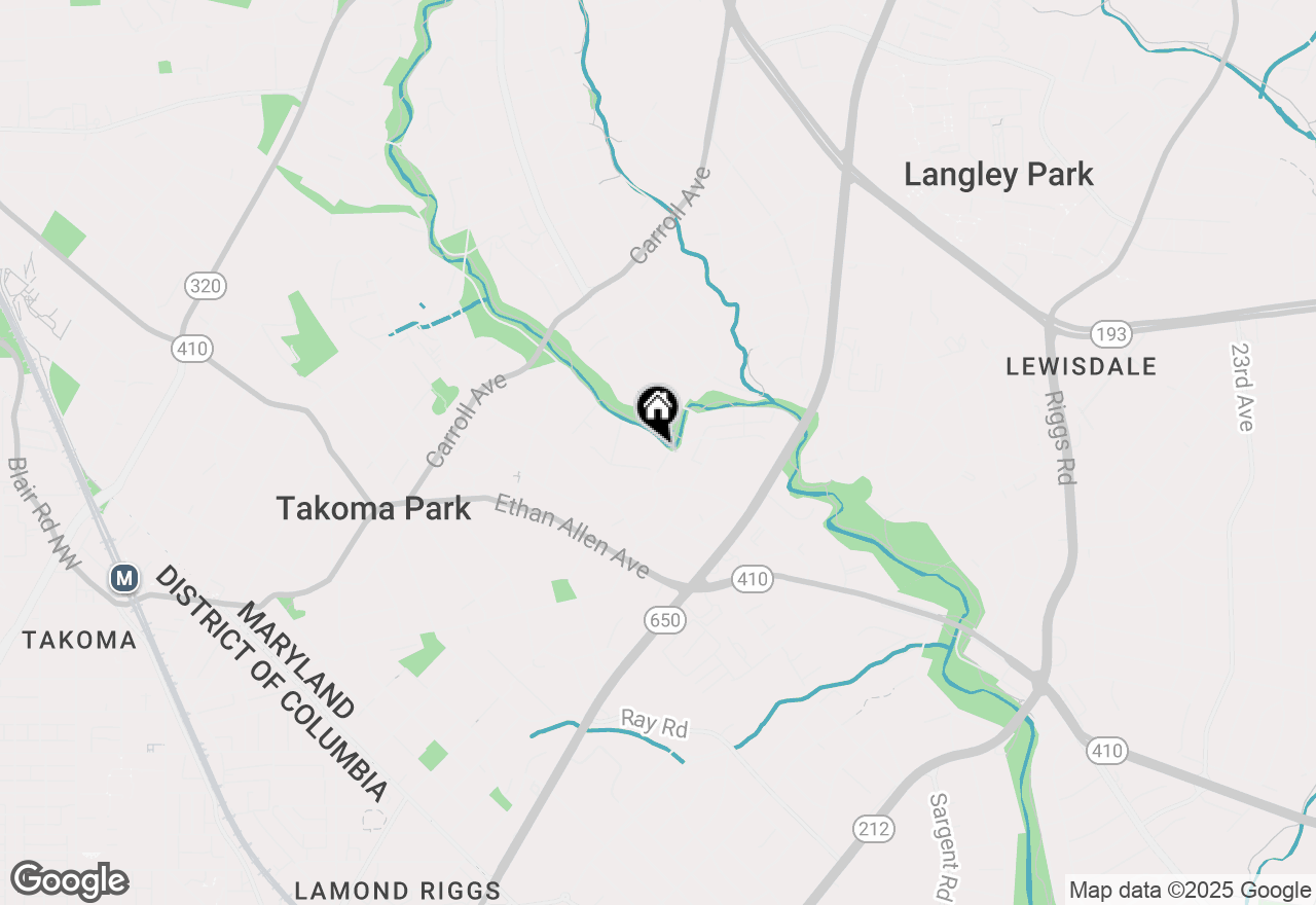 Map of 811 Sligo Creek Parkway, Takoma Park, MD 20912
