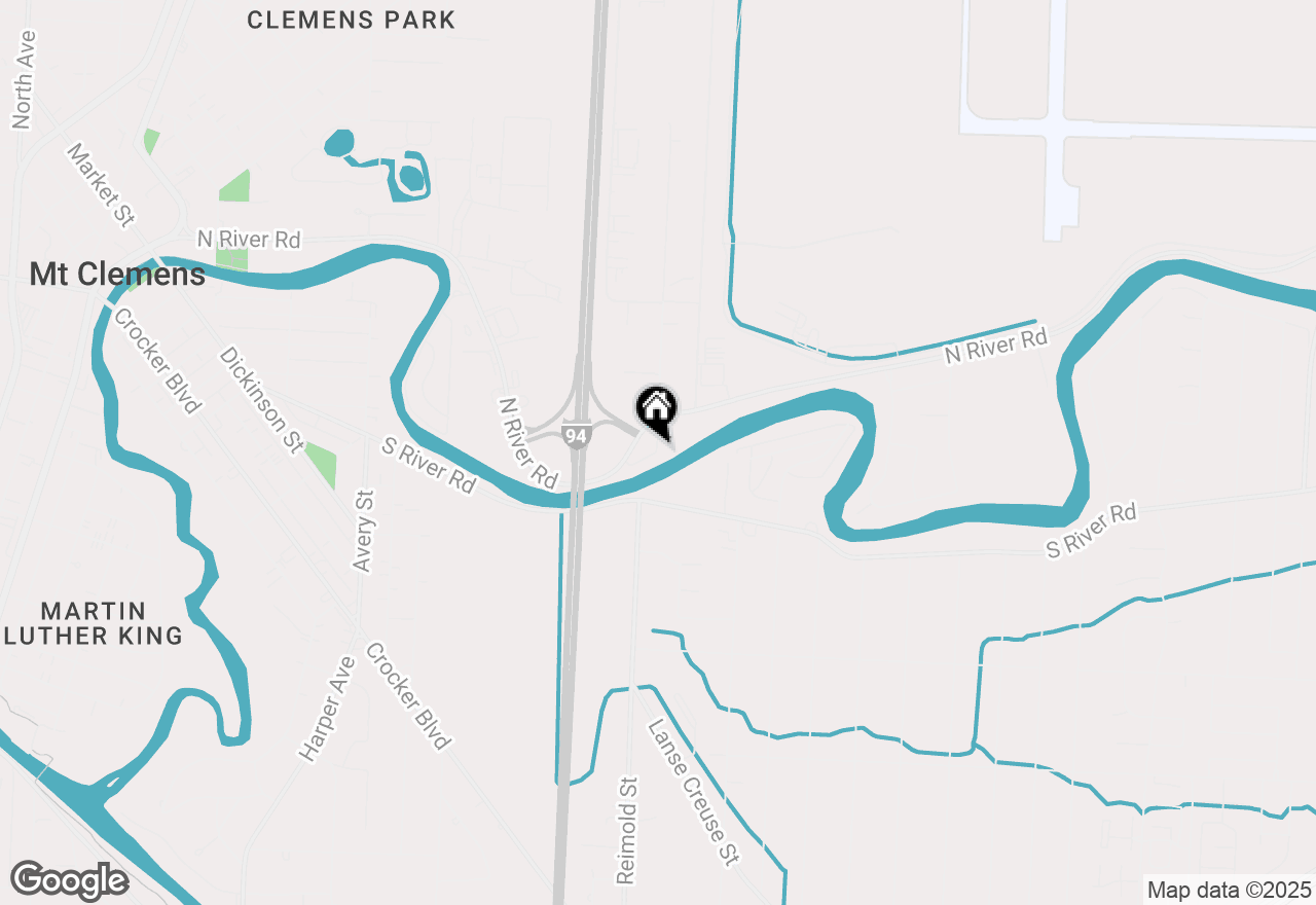 Map of 25440 Quarter Deck Street, Harrison Township, MI 48045