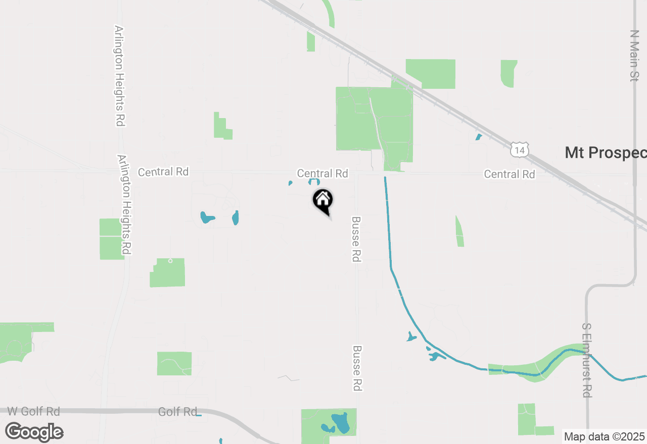 Map of 1605 E Central Road #420C, Arlington Heights, IL 60005