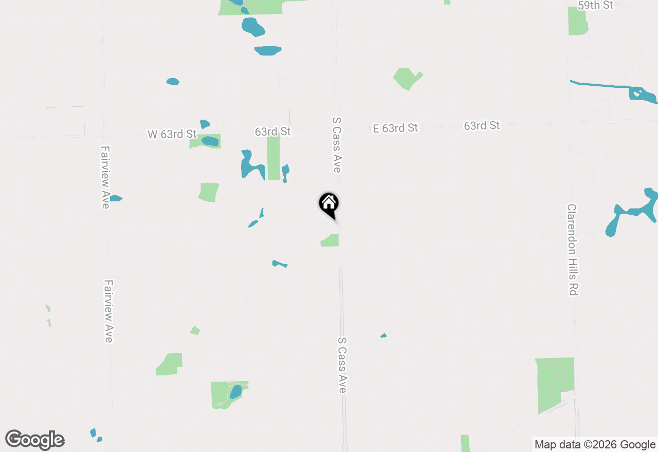 Map of 17 Peach Tree Lane, Westmont, IL 60559