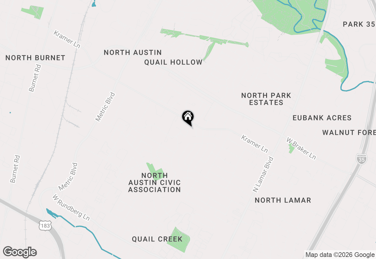Map of 10809 Lambert Cir, Austin, TX 78758