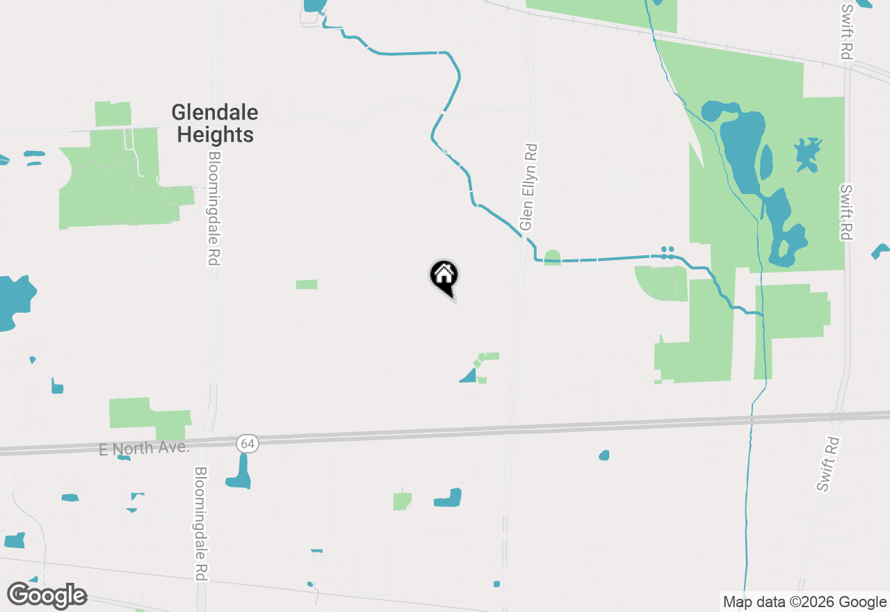 Map of 2n314 Euclid Avenue, Glen Ellyn, IL 60137