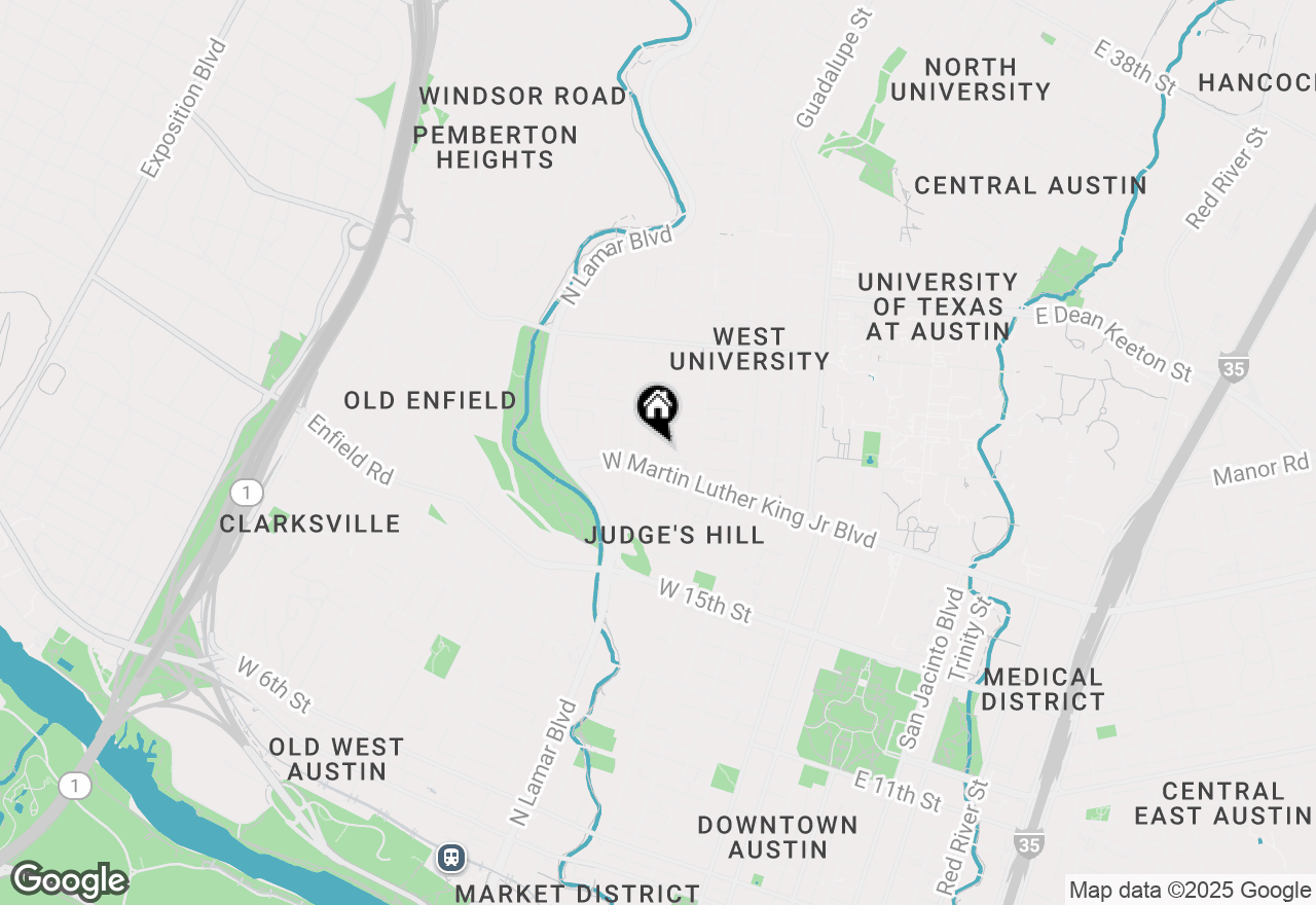 Map of 1906 San Gabriel St #16, Austin, TX 78705