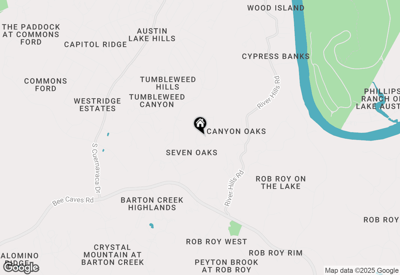 Map of 700 Brandon Way, Austin, TX 78733