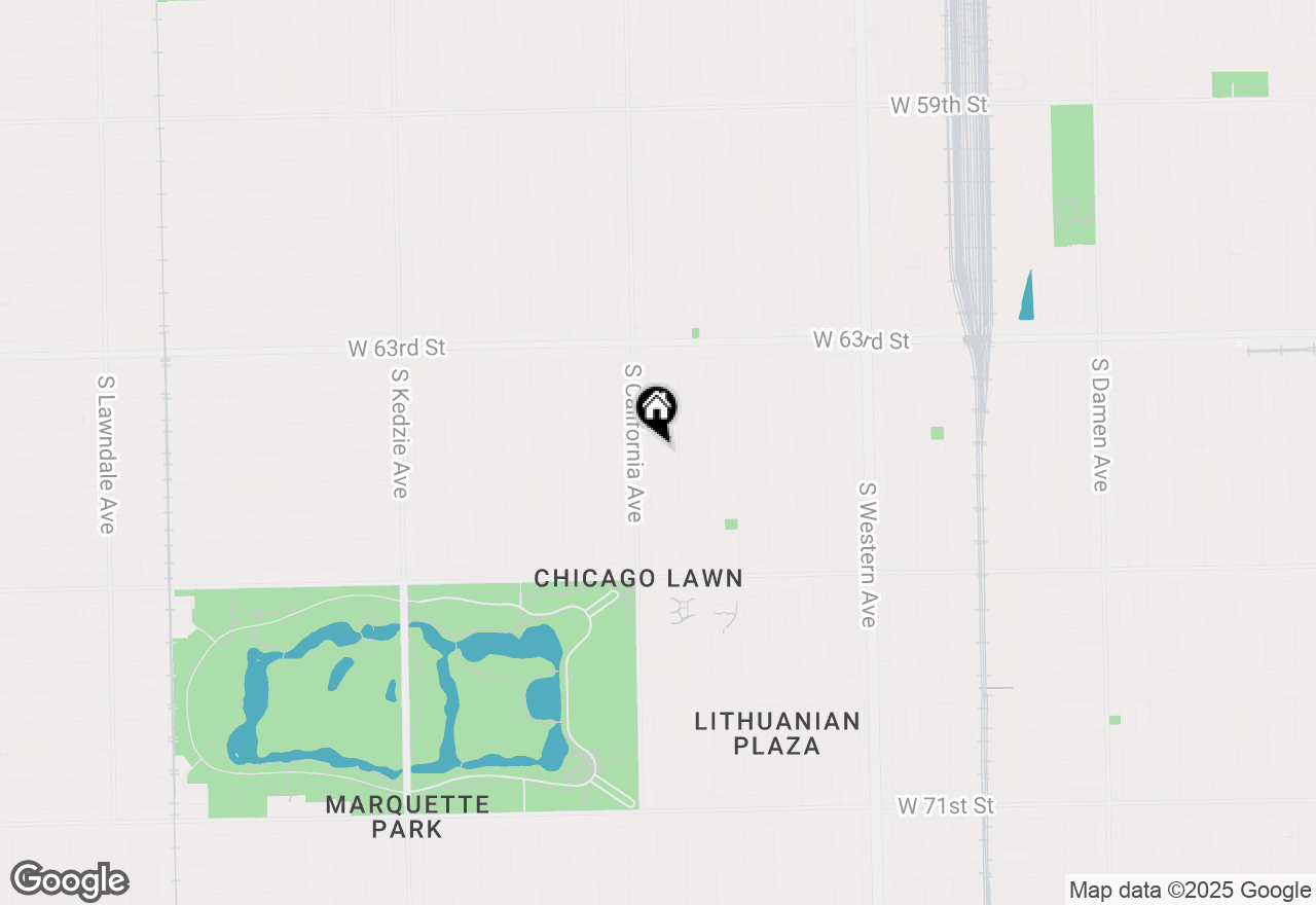 Map of 6450 S Fairfield Avenue, Chicago, IL 60629