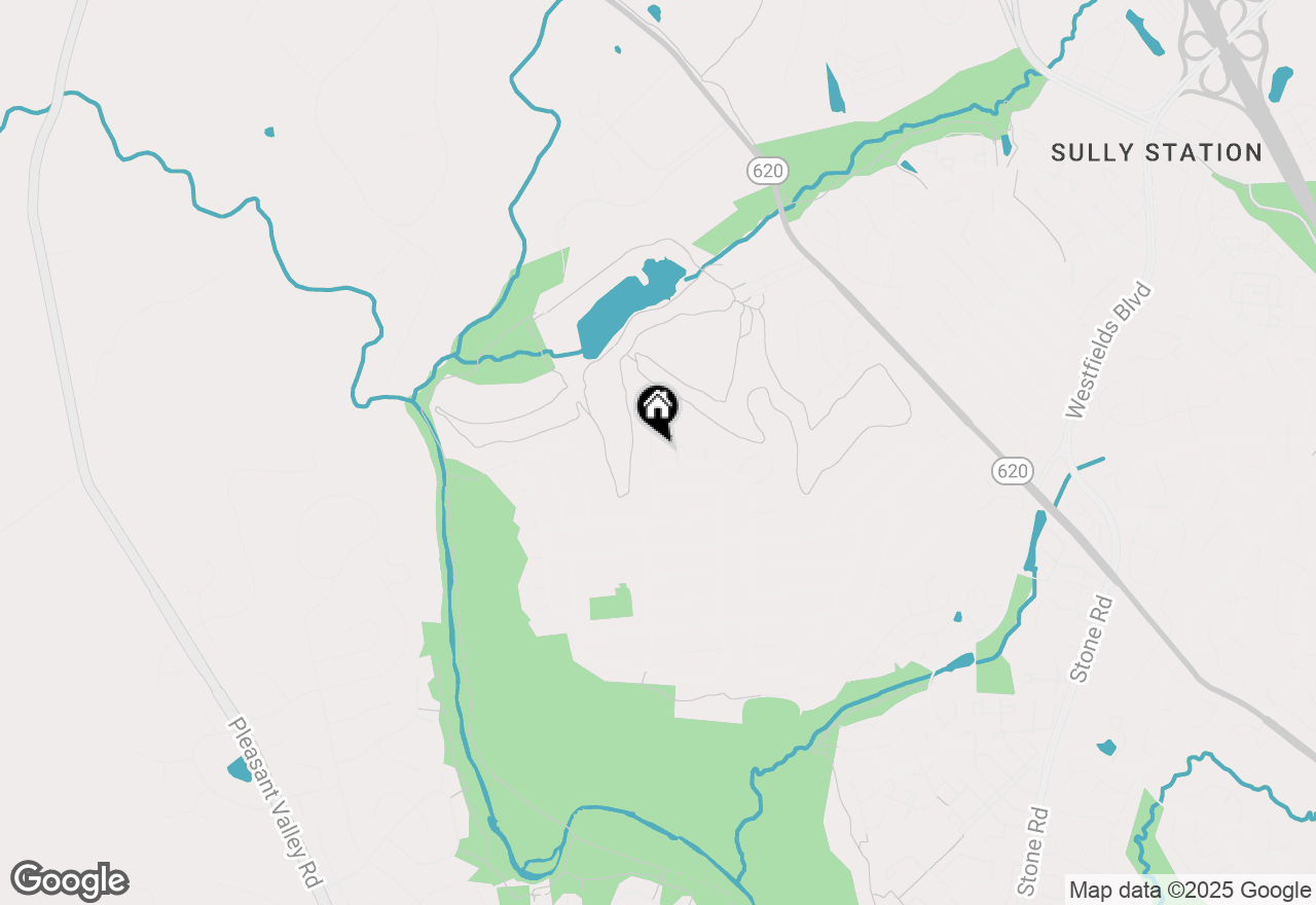 Map of 5617 Rowena Drive, Centreville, VA 20120