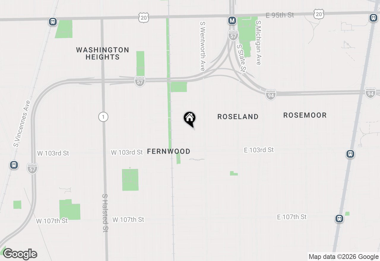 Map of 10147 S Princeton Avenue, Chicago, IL 60628