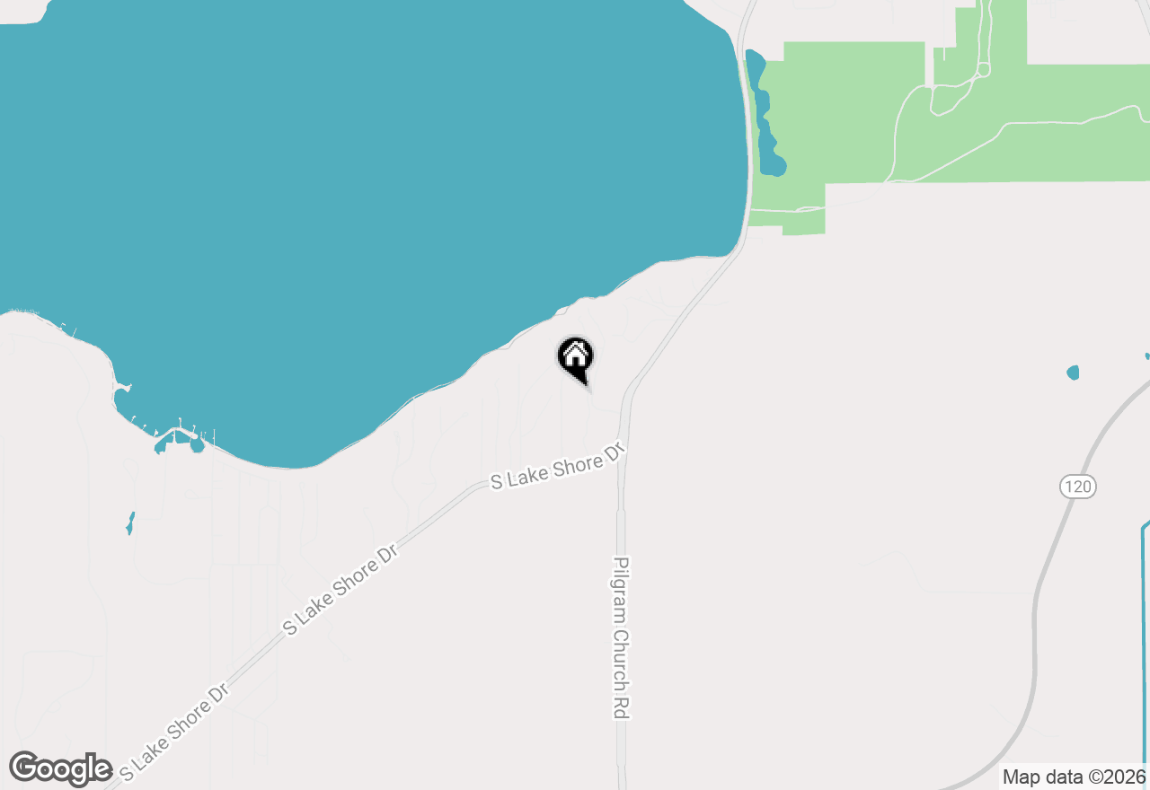 Map of W2926 S Lakeshore Dr, Lake Geneva, WI 53147