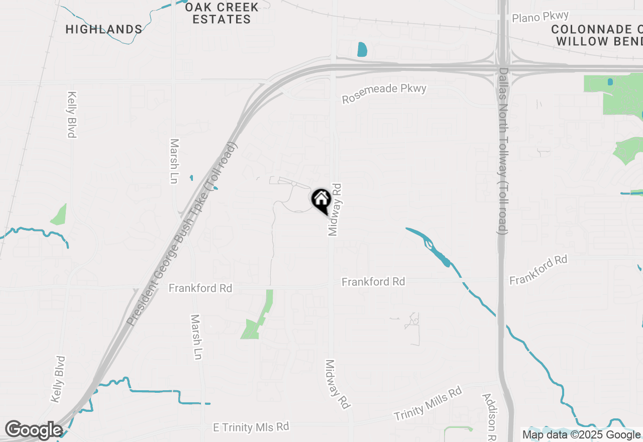 Map of 4004 Belmont Drive, Providence Village, TX 76227