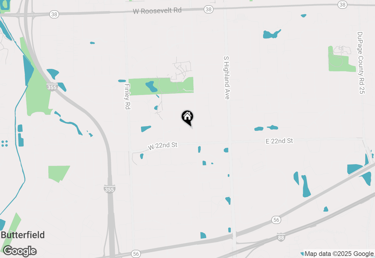 Map of 67 W 20th Street #67, Lombard, IL 60148