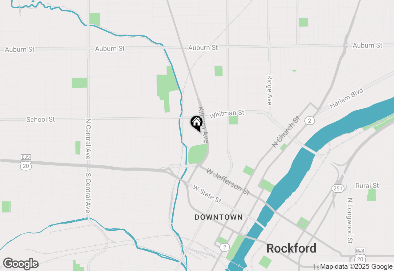 Map of 929 Acorn Street, Rockford, IL 61101