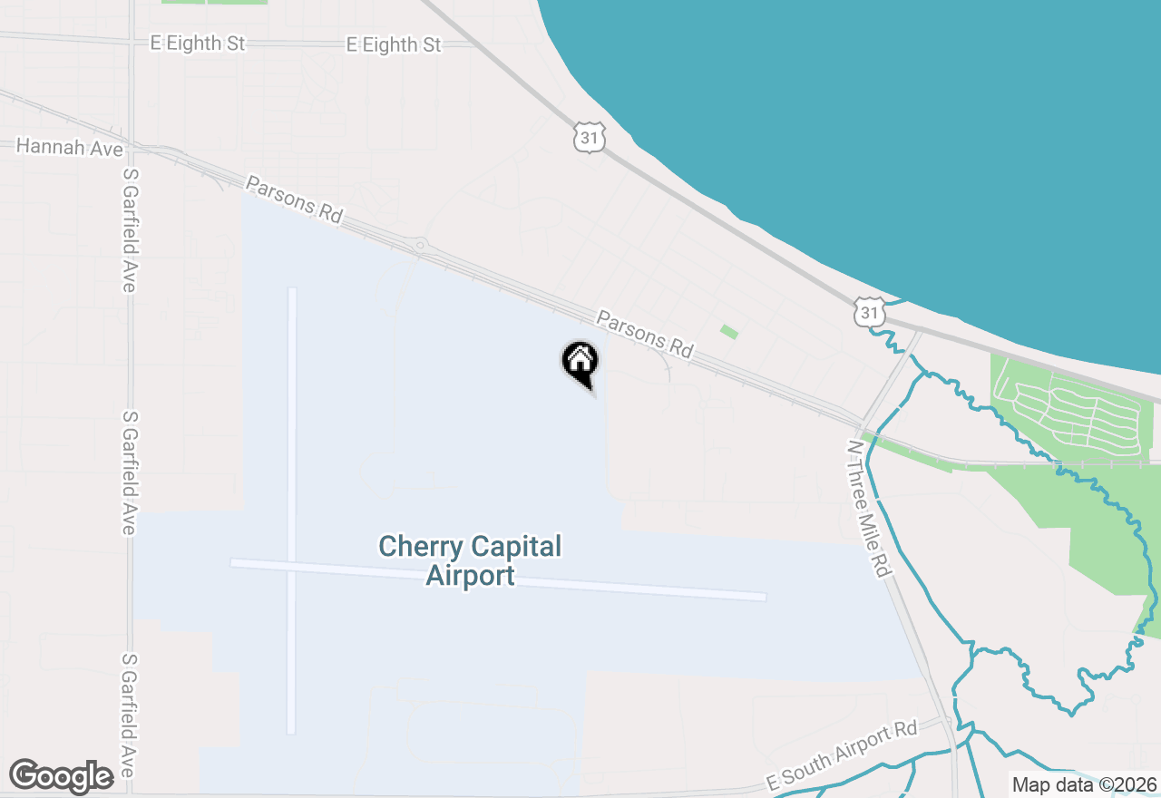 Map of 2480 Aero Park Drive, Traverse City, MI 49686