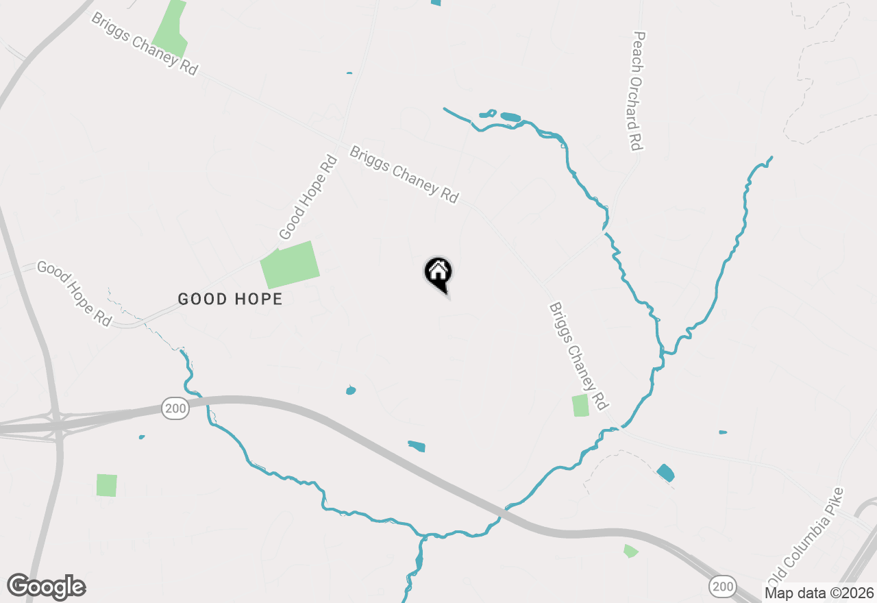 Map of 14511 Claude Lane, Silver Spring, MD 20905