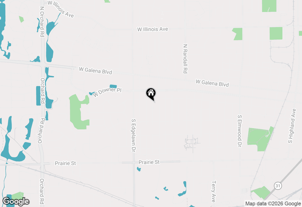 Map of 113 S Westlawn Avenue, Aurora, IL 60506