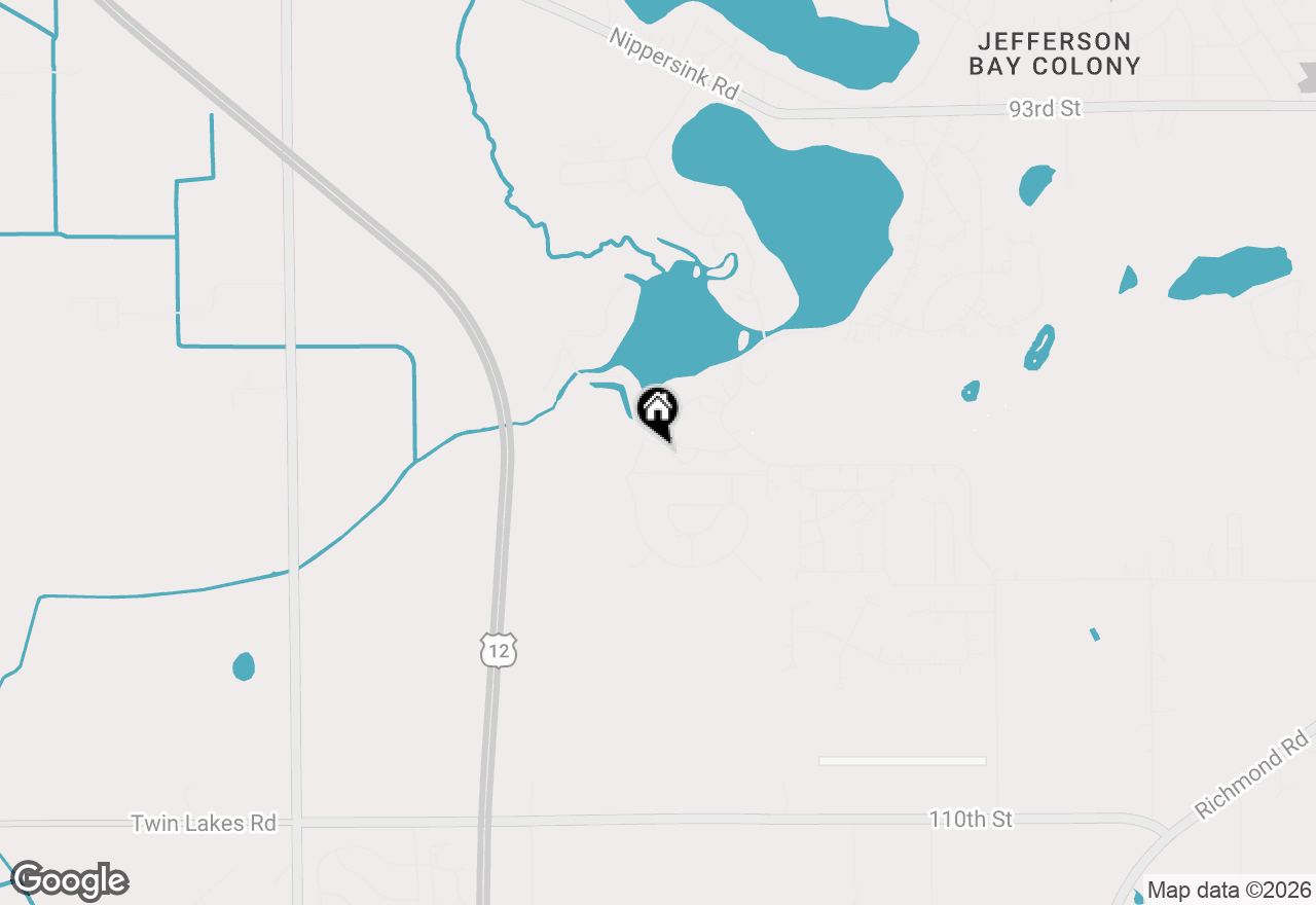 Map of W198 Tombeau Blvd, Genoa City, WI 53128