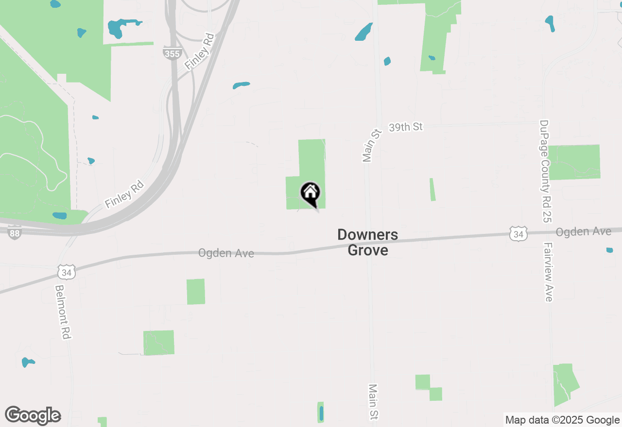 Map of 4224 Saratoga Avenue #J117, Downers Grove, IL 60515