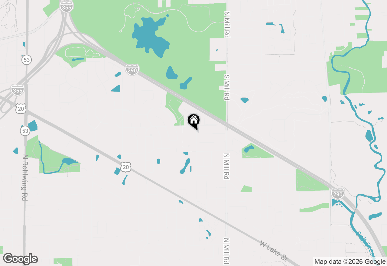 Map of 1144 N Fischer Drive, Addison, IL 60101