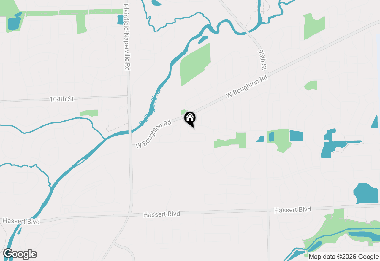 Map of 158 Cider Street, Bolingbrook, IL 60490