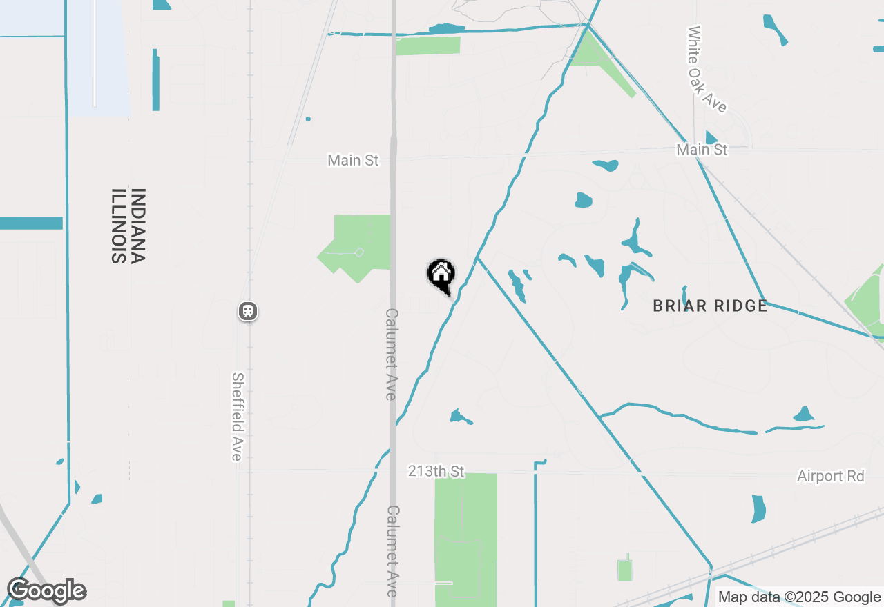 Map of 1021 Windsor Lane, Dyer, IN 46311