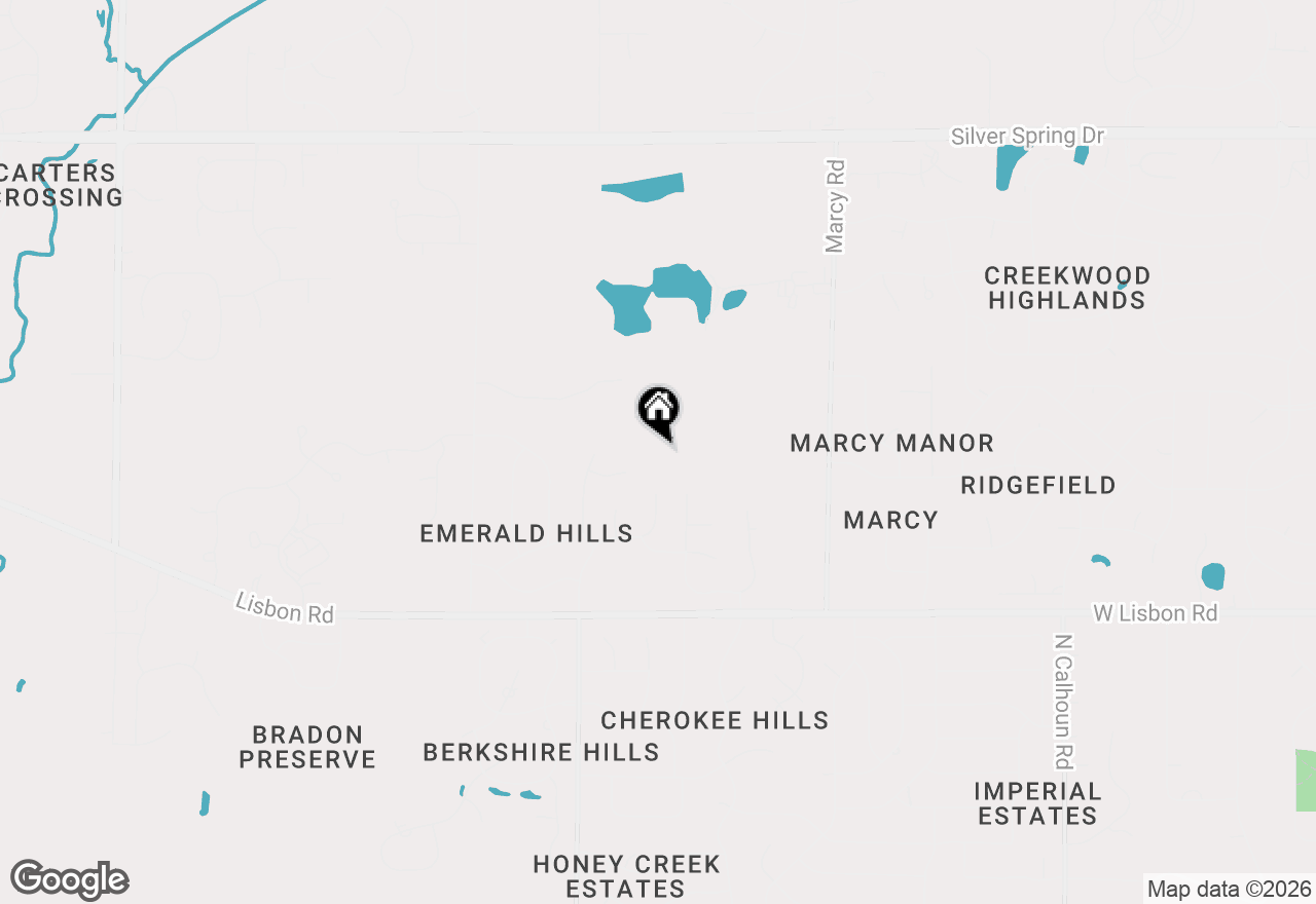 Map of N50W18552 Woodfield Way #LT68, Menomonee Falls, WI 53051