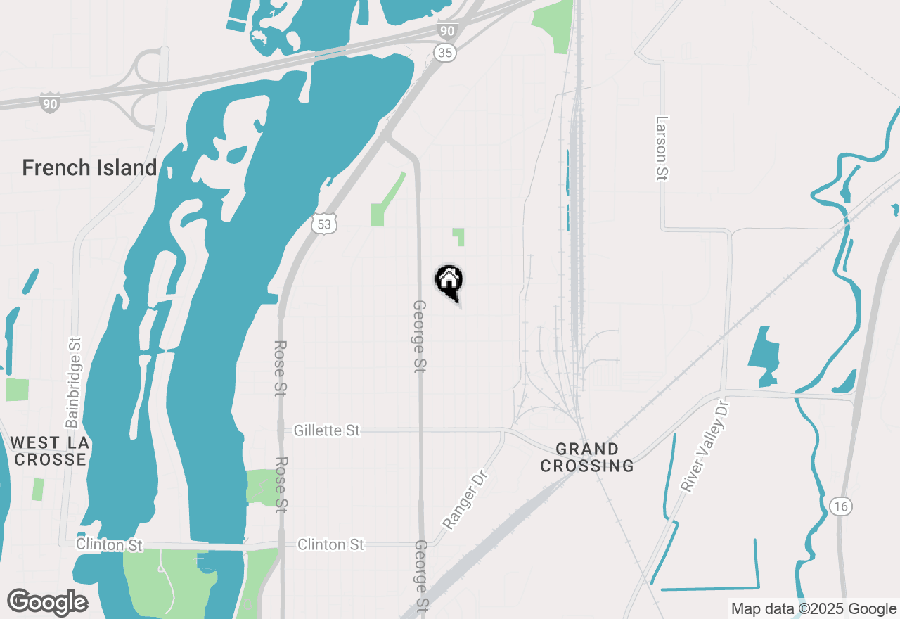 Map of 2006 Wood St, La Crosse, WI 54603