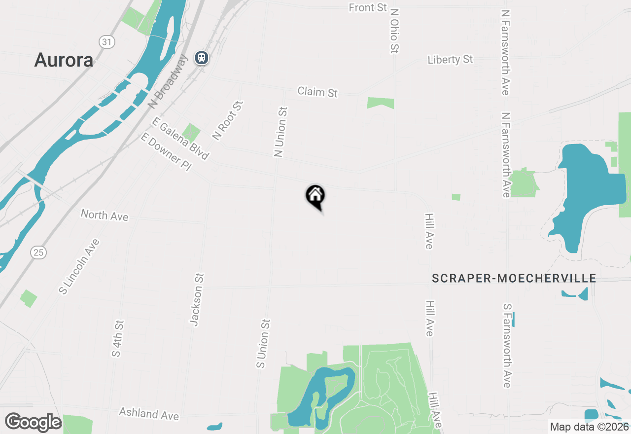 Map of 764 2nd Avenue, Aurora, IL 60505