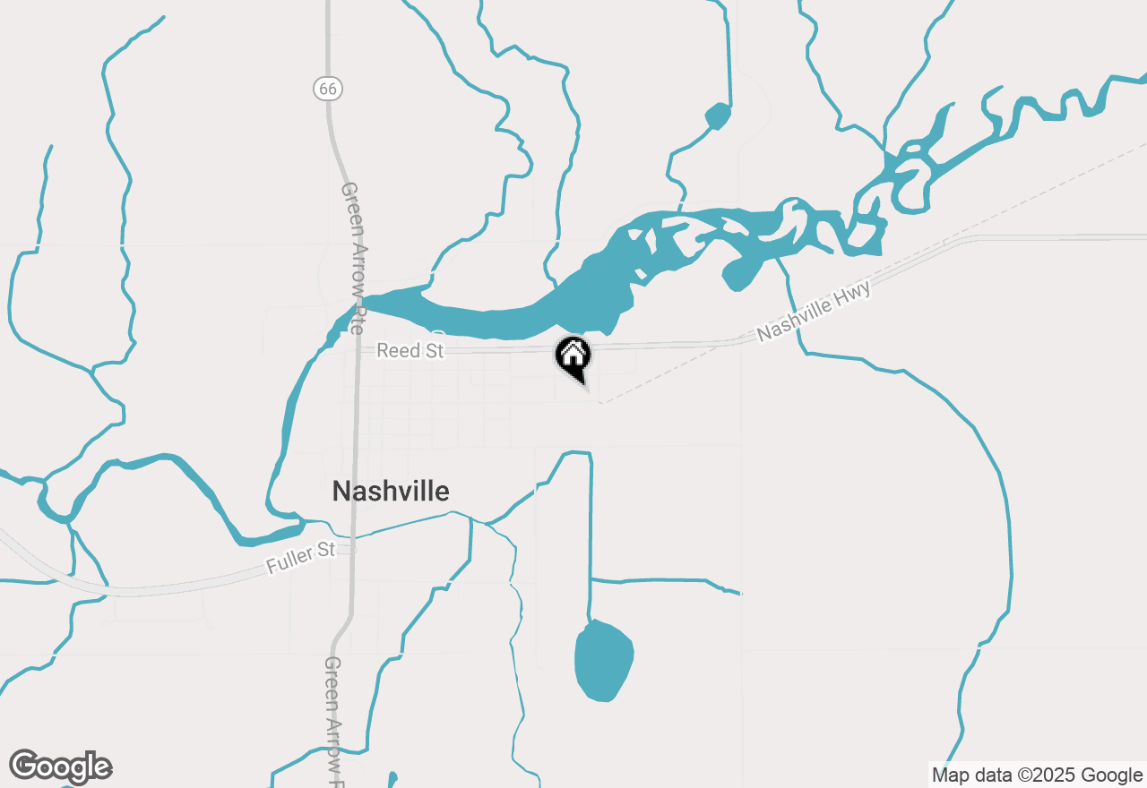 Map of 809 Washington Street, Nashville, MI 49073