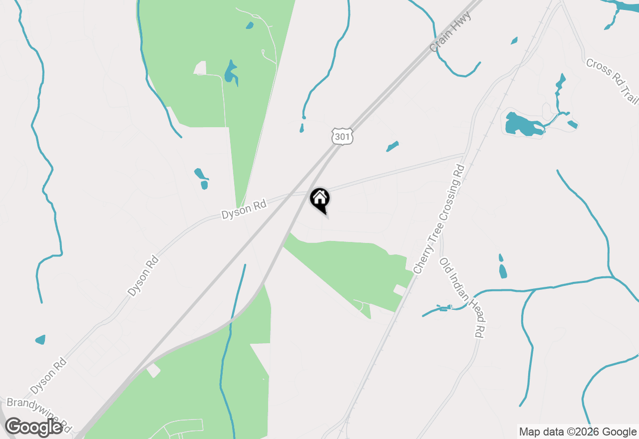 Map of 12821 E Shelby Lane, Brandywine, MD 20613