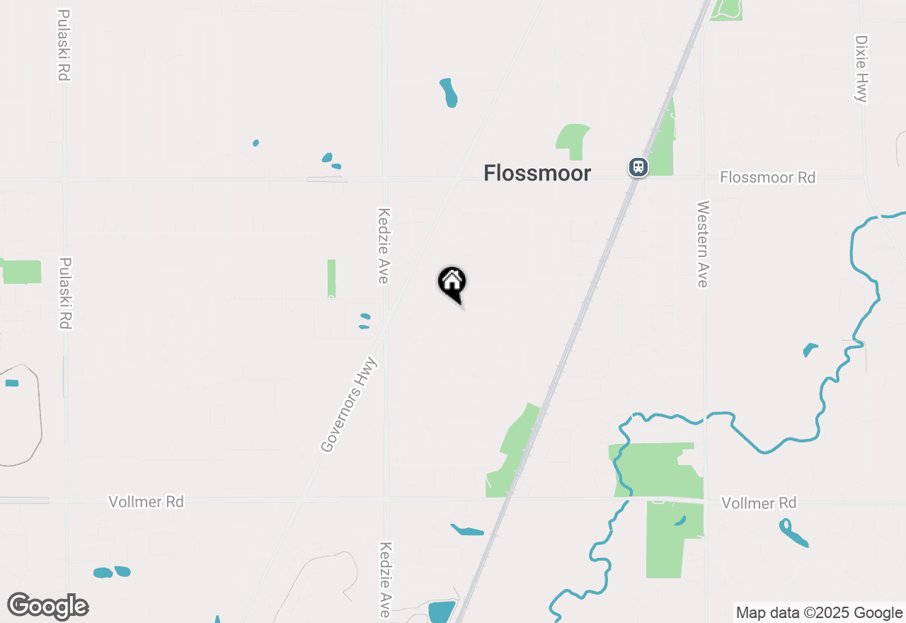 Map of 3045 Scott Crescent, Flossmoor, IL 60422