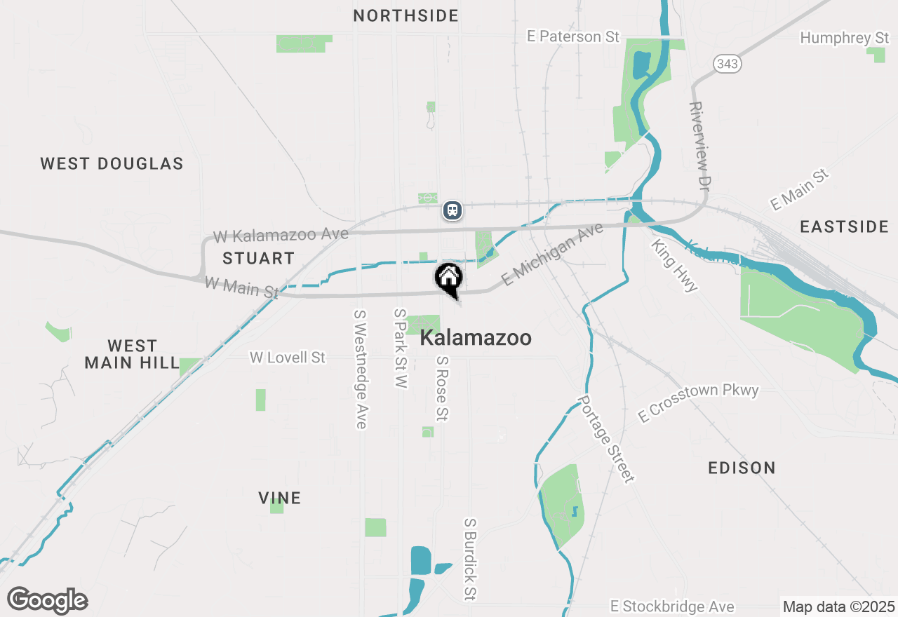 Map of 151 S Rose Street #616, Kalamazoo, MI 49007