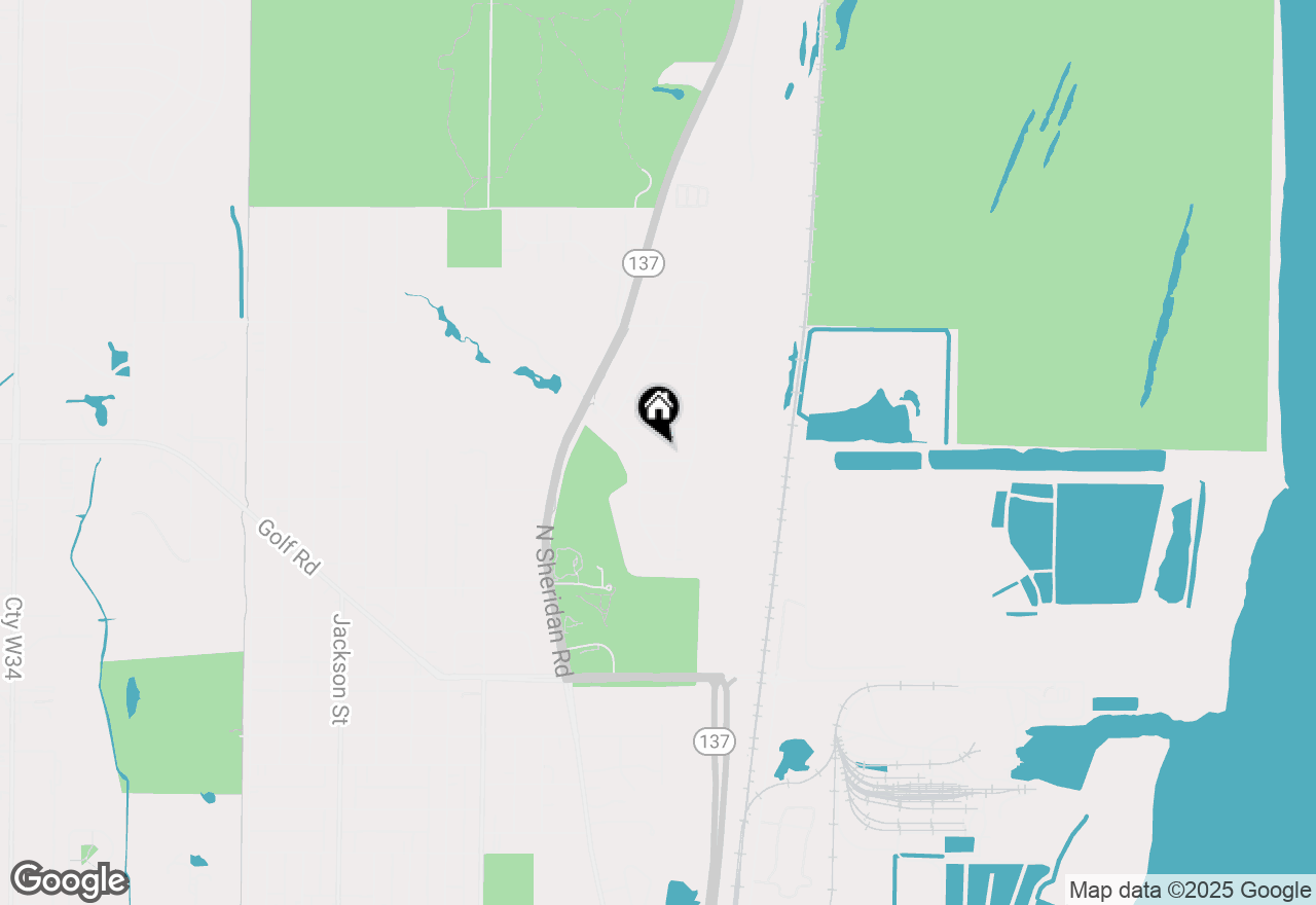 Map of (Address confidential), Waukegan, Illinois 60087