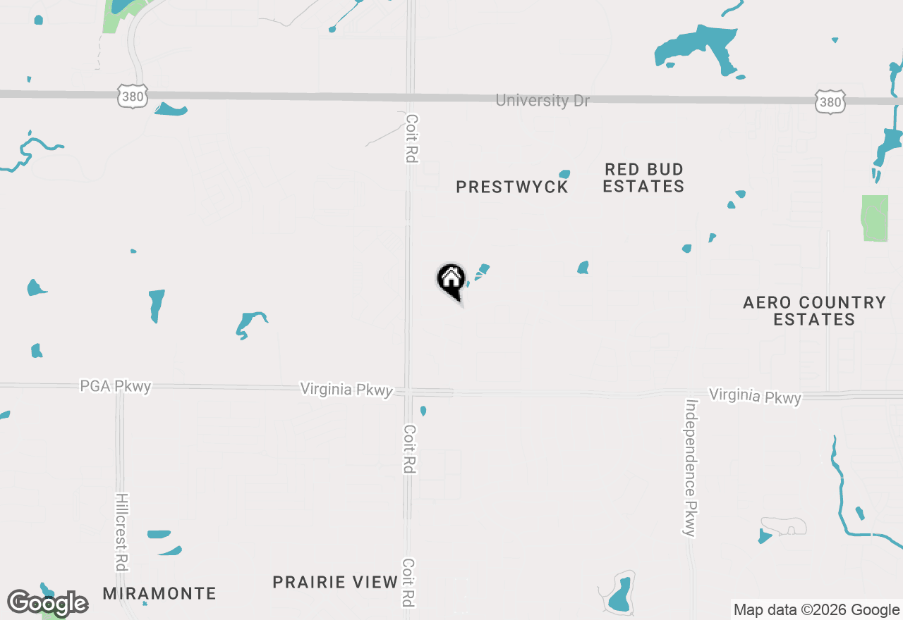 Map of 10901 Aransas Pass Place, Mckinney, TX 75071
