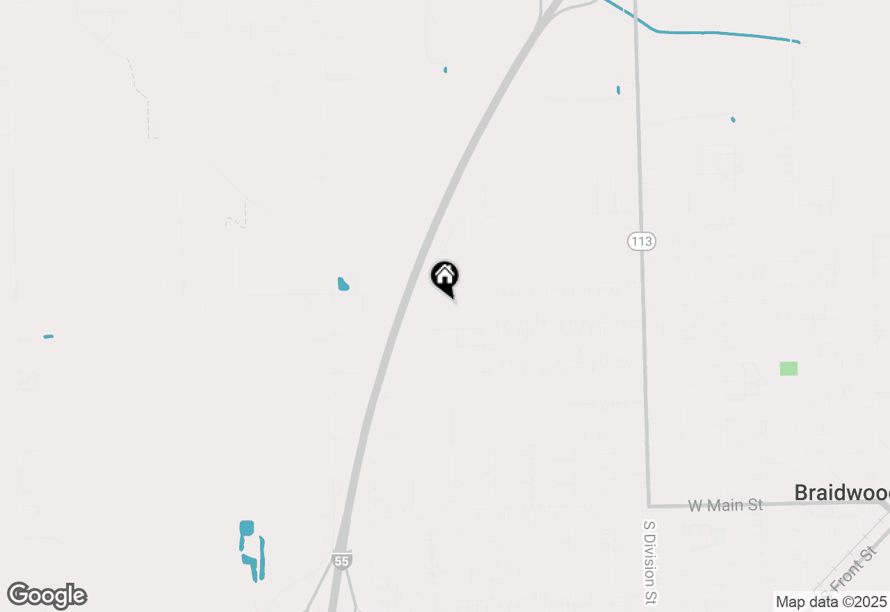 Map of 1018 Madison Avenue, Braidwood, IL 60408