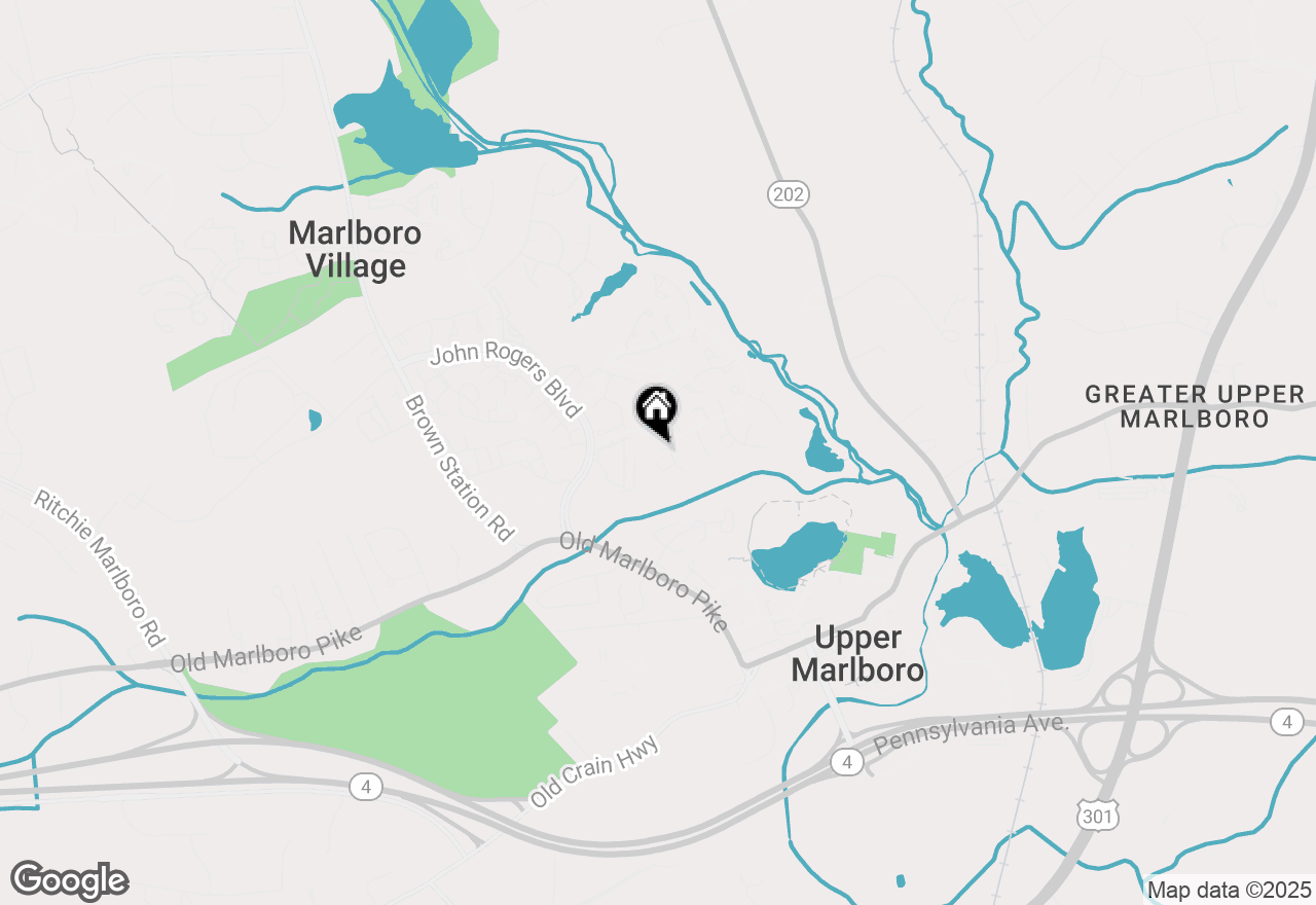 Map of 4905 Colonel Addison Place, Upper Marlboro, MD 20772