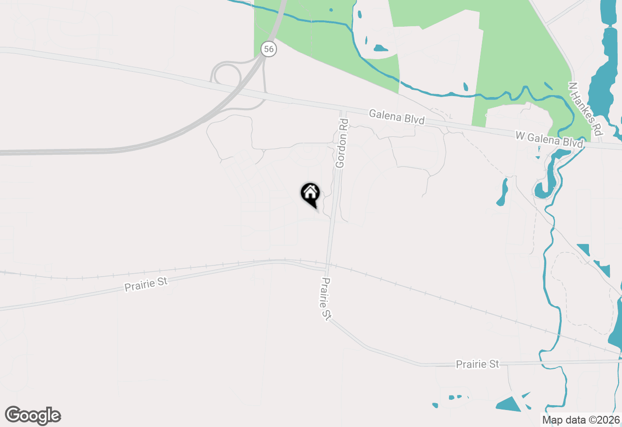 Map of 245 Goldenrod Drive, Sugar Grove, IL 60554