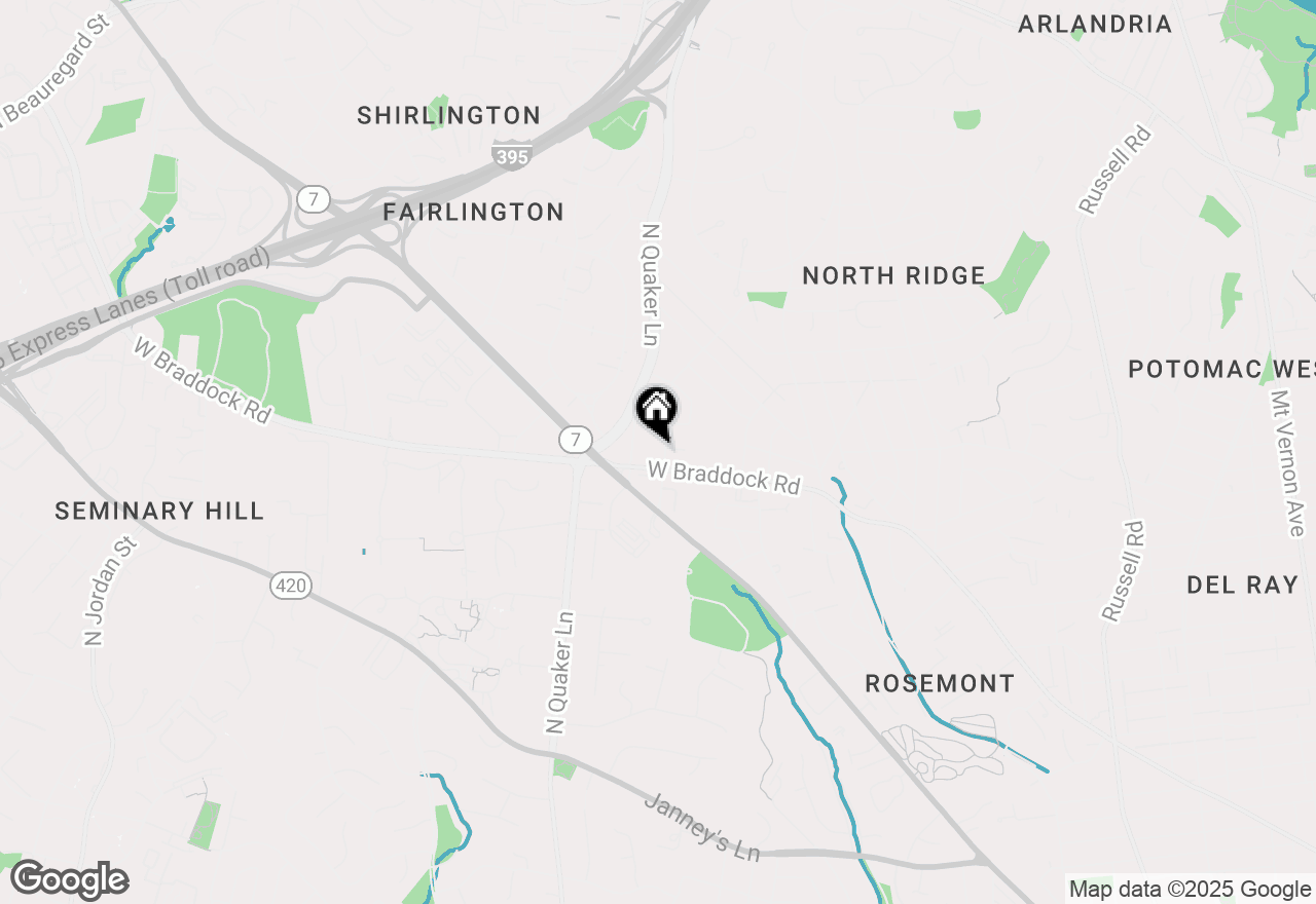 Map of 1909 Kenwood Avenue #303, Alexandria, VA 22302