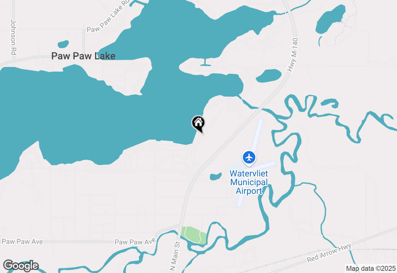 Map of 5070 N Watervliet Road, Watervliet, MI 49098