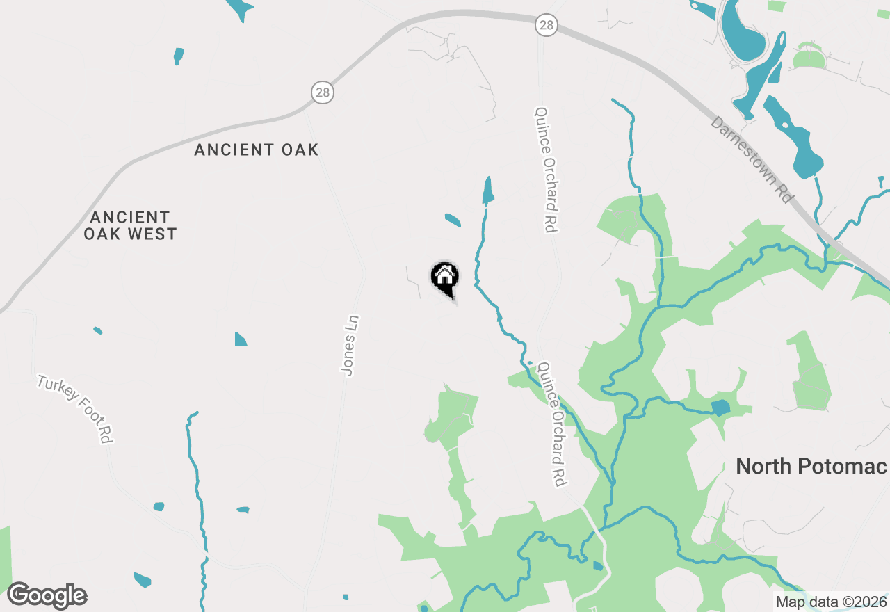 Map of 16 Gravenhurst Court, North Potomac, MD 20878