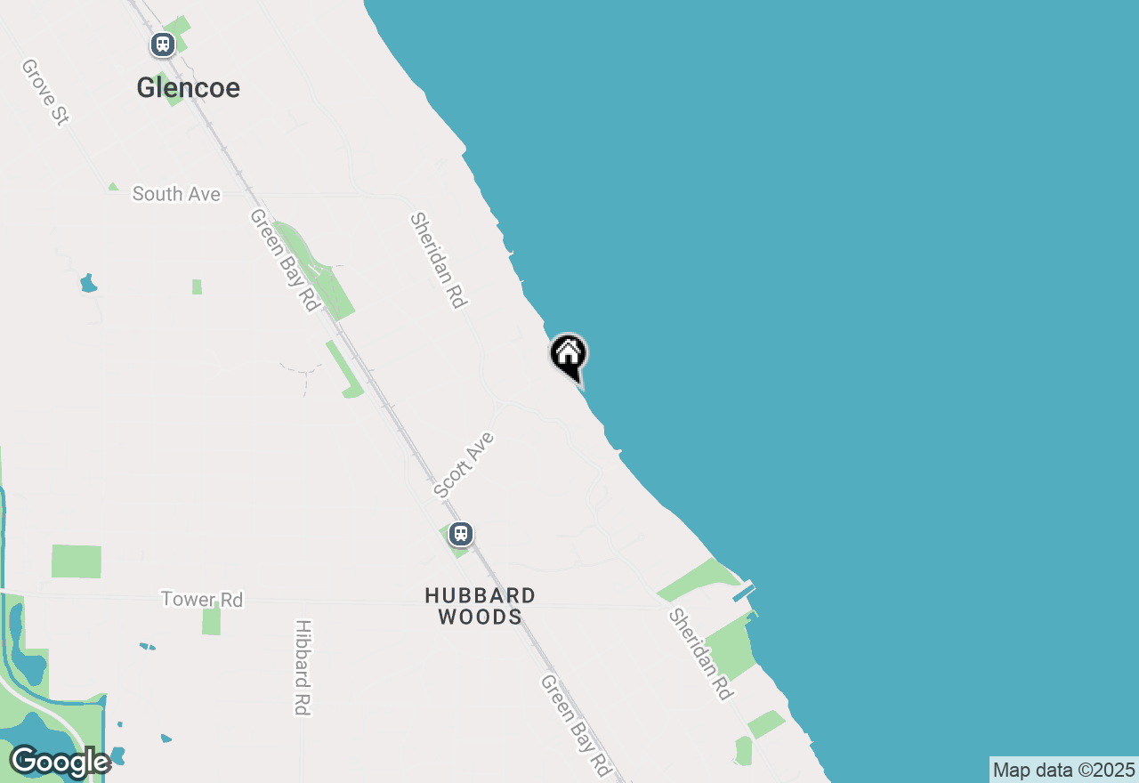 Map of 1134 Taylorsport Lane, Winnetka, IL 60093