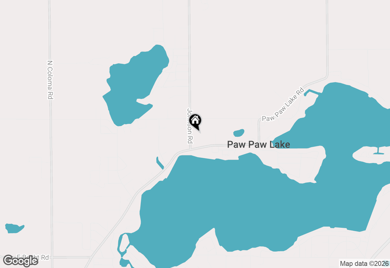 Map of 5609 Johnson Road, Coloma, MI 49038