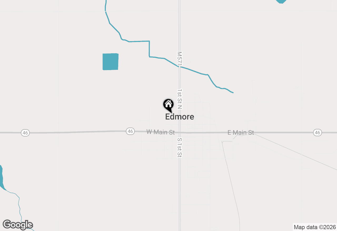 Map of 500 W Home Street, Edmore, MI 48829