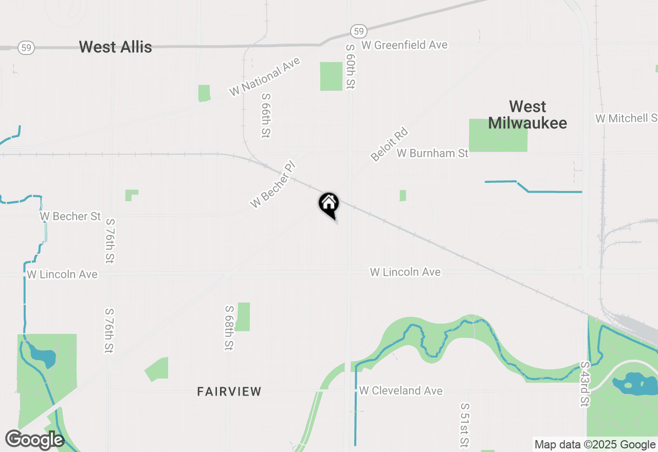 Map of 2133 S 61st St #2135, West Allis, WI 53219