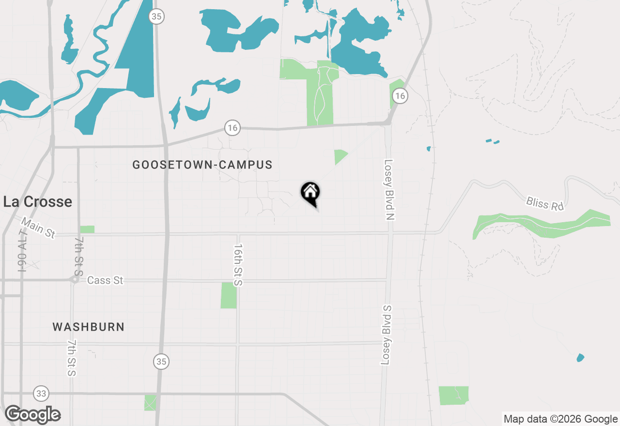 Map of 2005 State St, La Crosse, WI 54601
