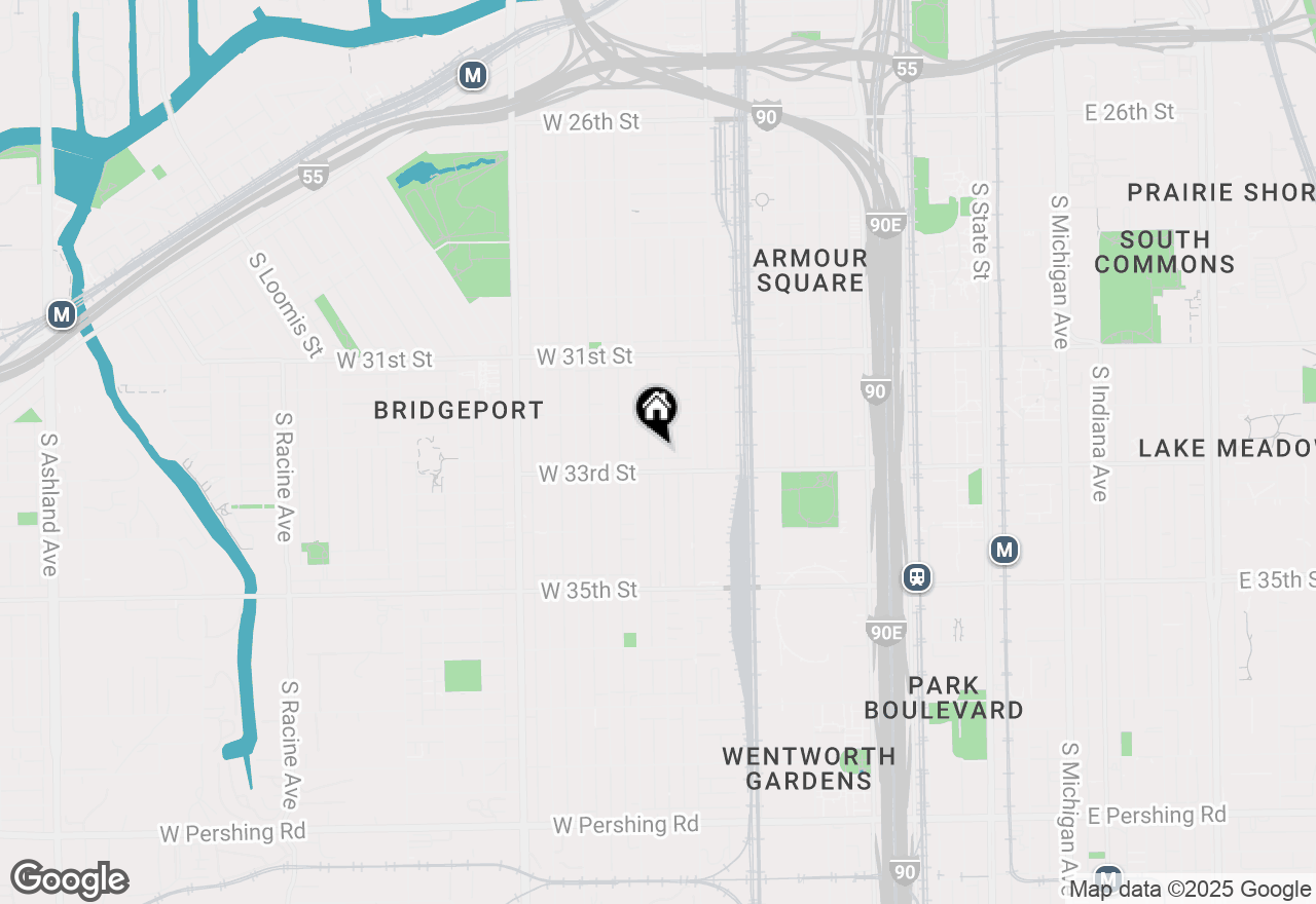 Map of 3240 S Parnell Avenue, Chicago, IL 60616